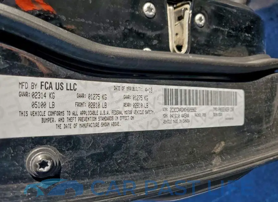 2C3CCAAGXKH609962# 12