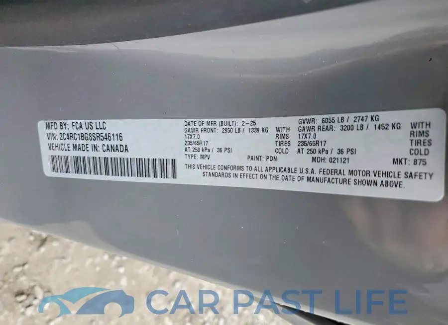 2C4RC1BG8SR546116# 13