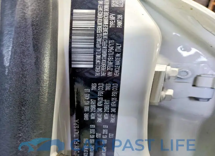 ZFBNFYB11LP847178# 12