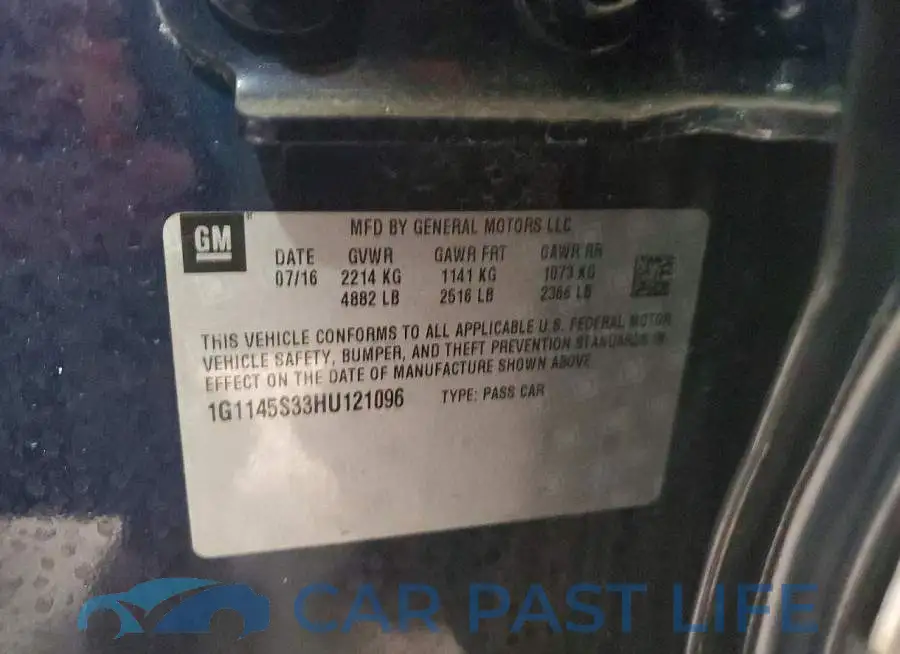 1G1145S33HU121096# 12