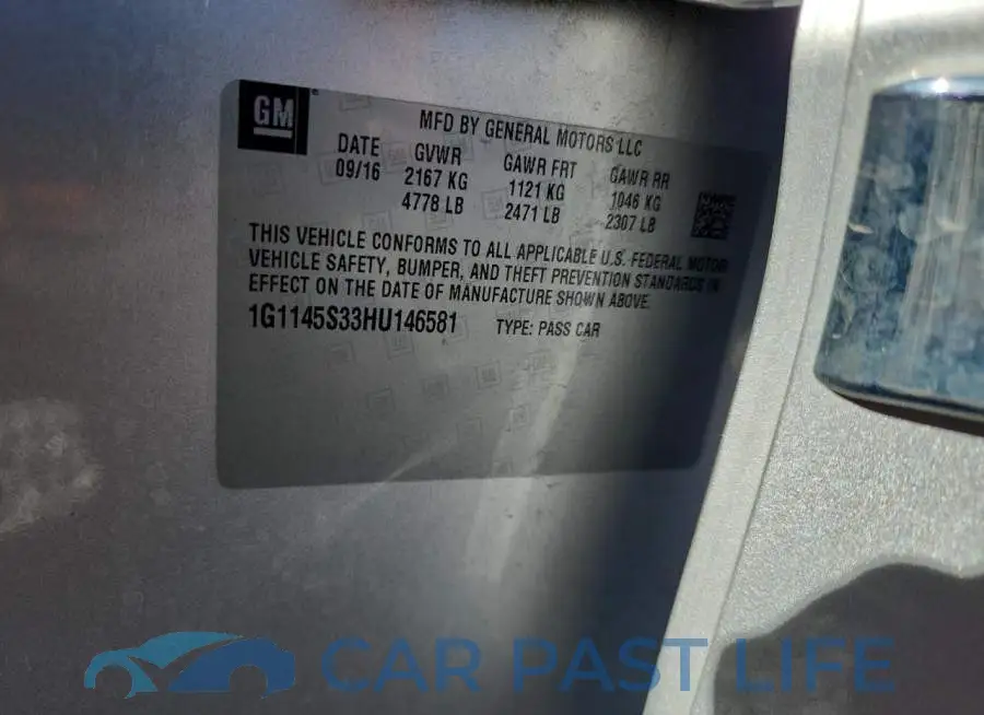 1G1145S33HU146581# 12