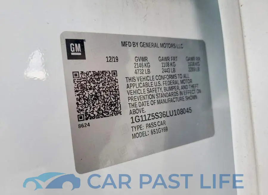 1G11Z5S36LU108045# 13