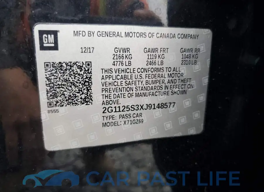 2G1125S3XJ9148577# 12