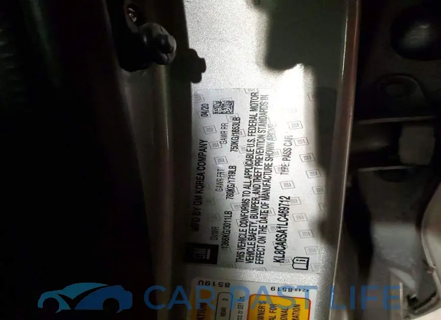 KL8CA6SA1LC469712# 12