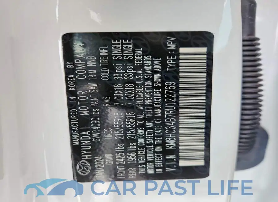 KM8HC3AB7RU122769# 14