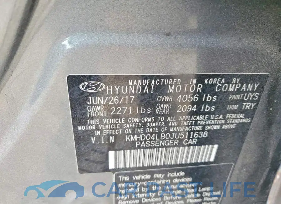 KMHD04LB0JU511638# 12