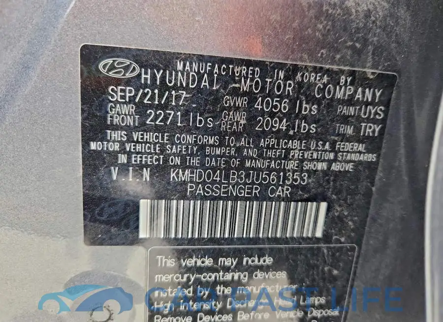 KMHD04LB3JU561353# 13