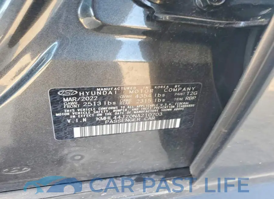 KMHL44J20NA210703# 12