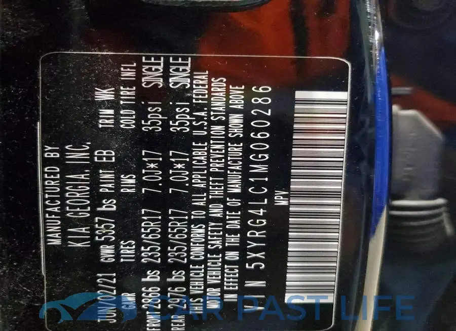 5XYRG4LC1MG060286# 13