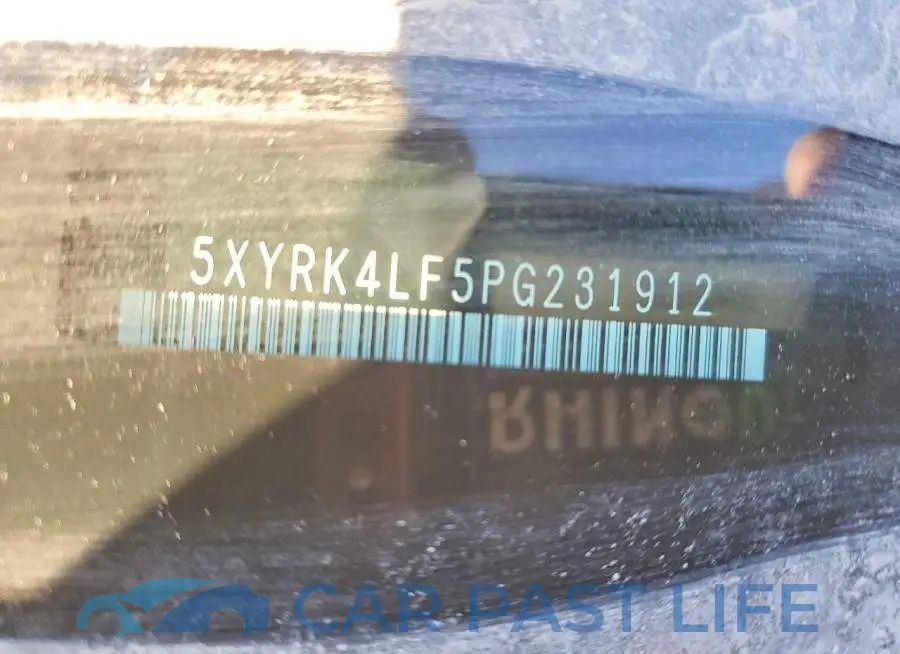 5XYRK4LF5PG231912# 12