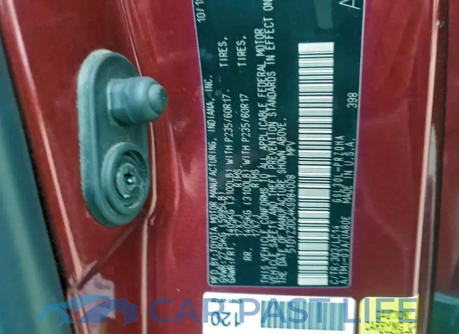 5TDYZ3DC4KS984008# 13