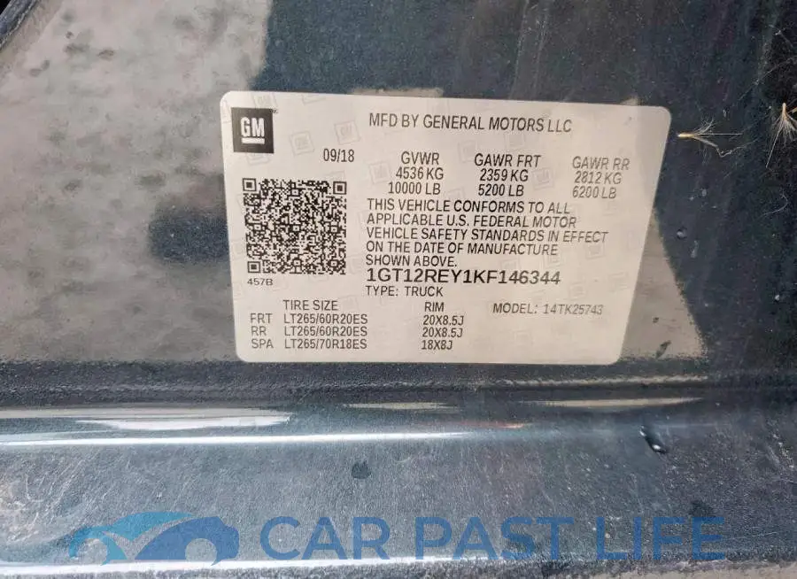 1GT12REY1KF146344# 13