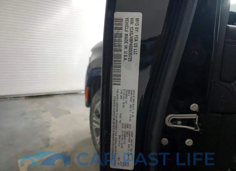 1C4SJVBP4SS535725# 13