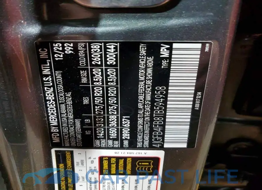 4JGFB4FB8TB594958# 13