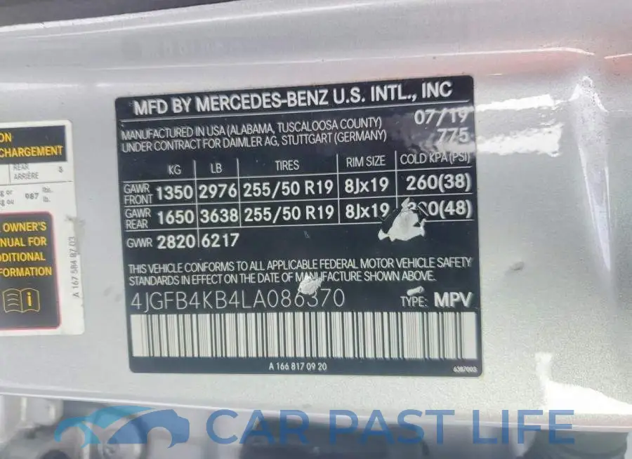 4JGFB4KB4LA086370# 13