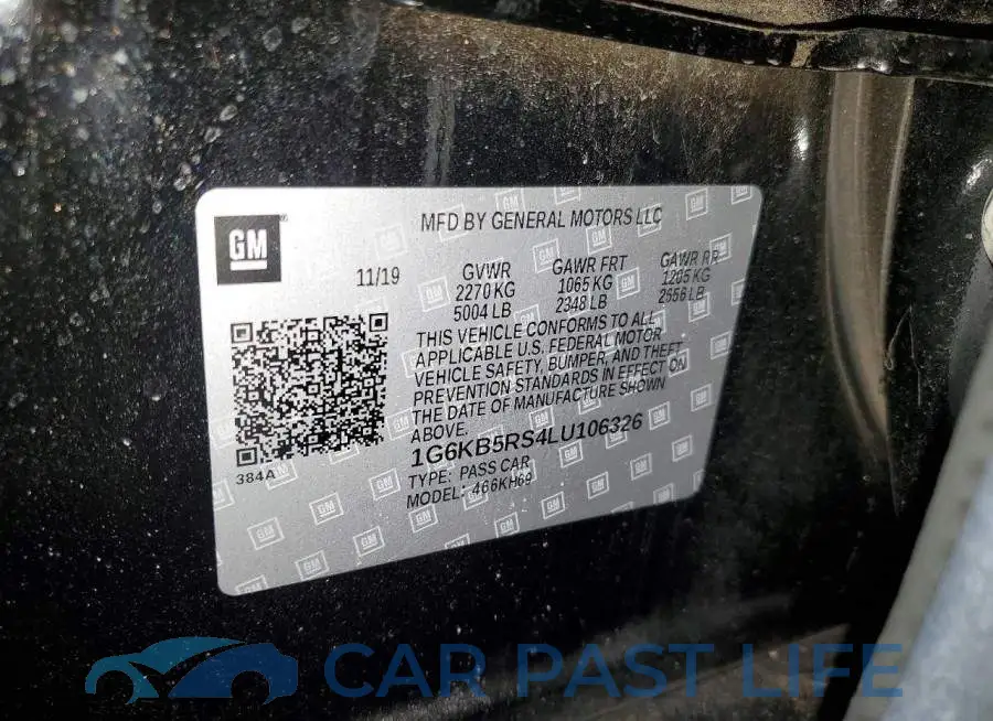 1G6KB5RS4LU106326# 13