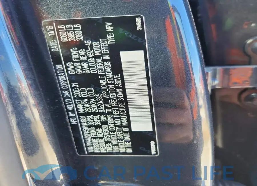 YV4A22PK5H1141831# 13