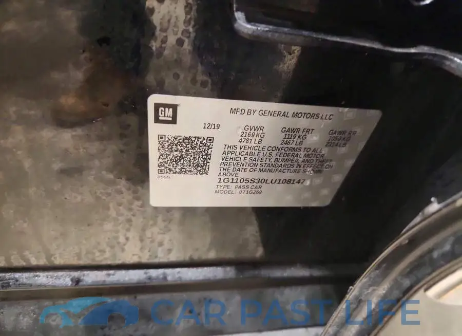 1G1105S30LU108147# 12
