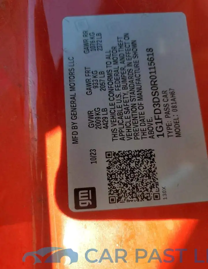 1G1FD3DS0R0115618# 13
