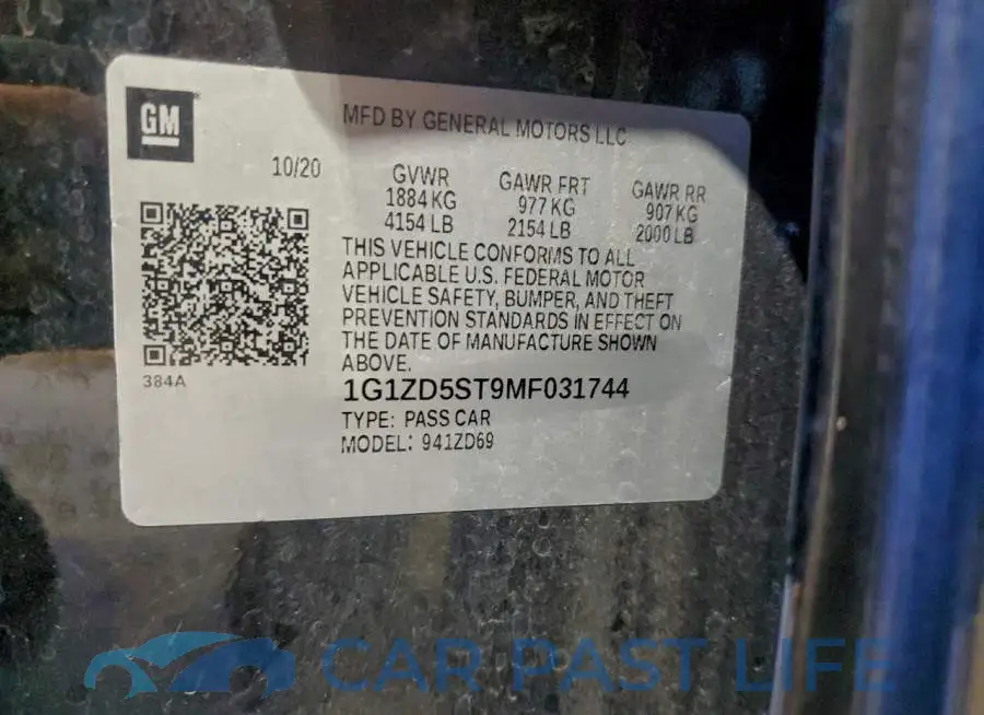 1G1ZD5ST9MF031744# 12