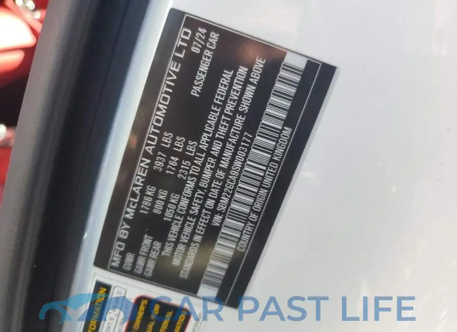 SBM22GCA9SW003177# 12