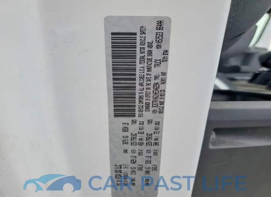 3C6TRVAG1HE546294# 13