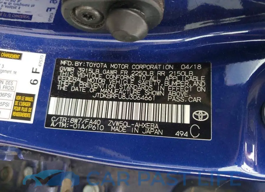 JTDKBRFU8J3064661# 13