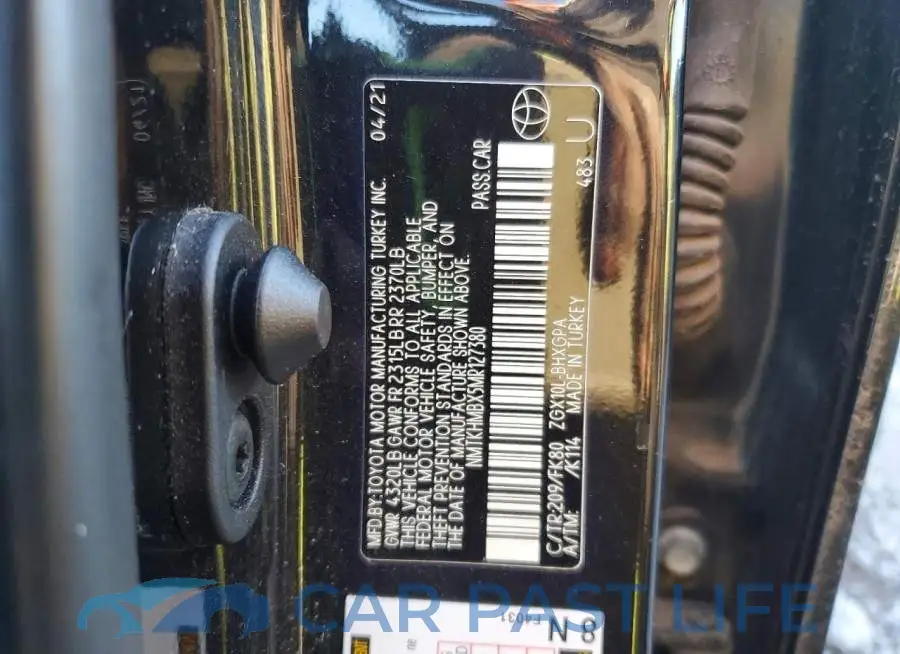NMTKHMBX5MR127380# 12