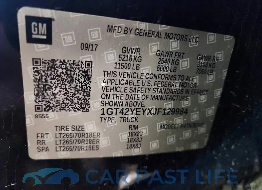 1GT42YEYXJF129984# 11