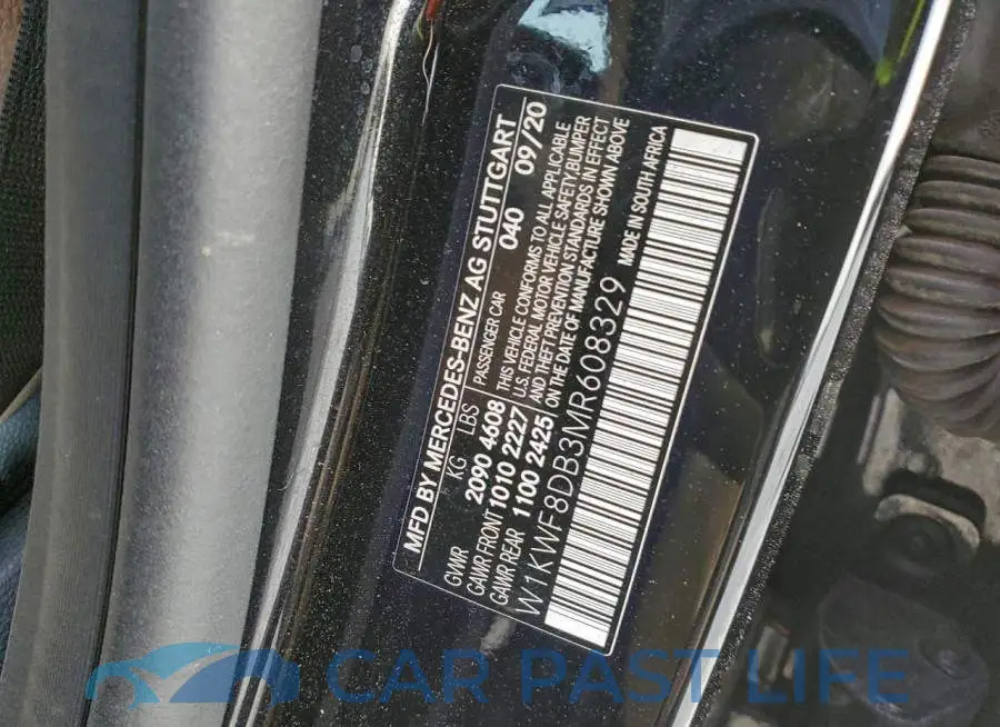 W1KWF8DB3MR608329# 13
