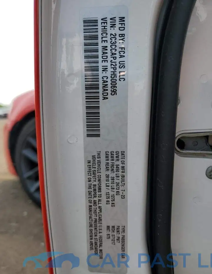2C3CCAPJ2PH500695# 13