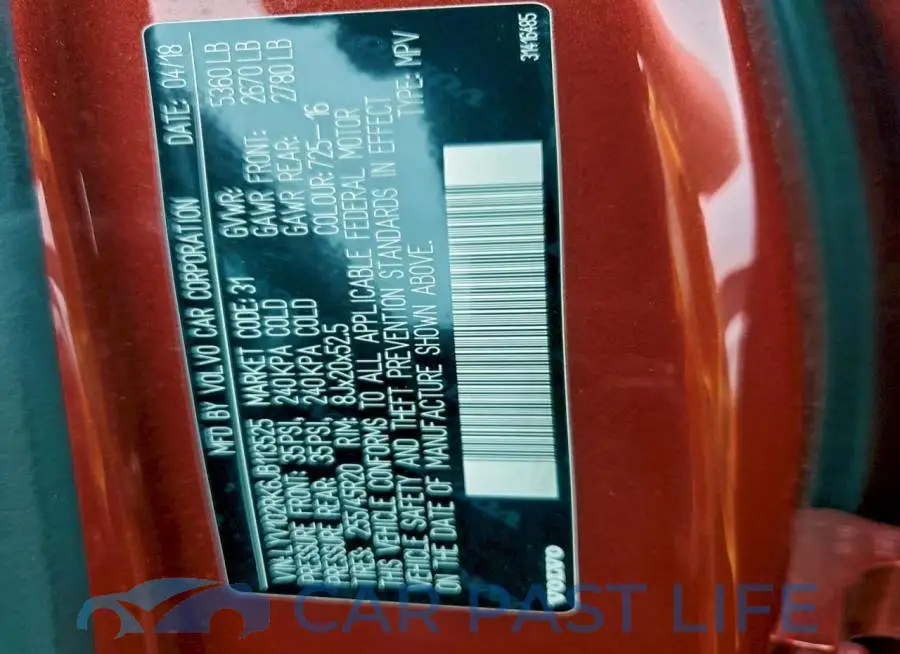 LYV102RK6JB113525# 13