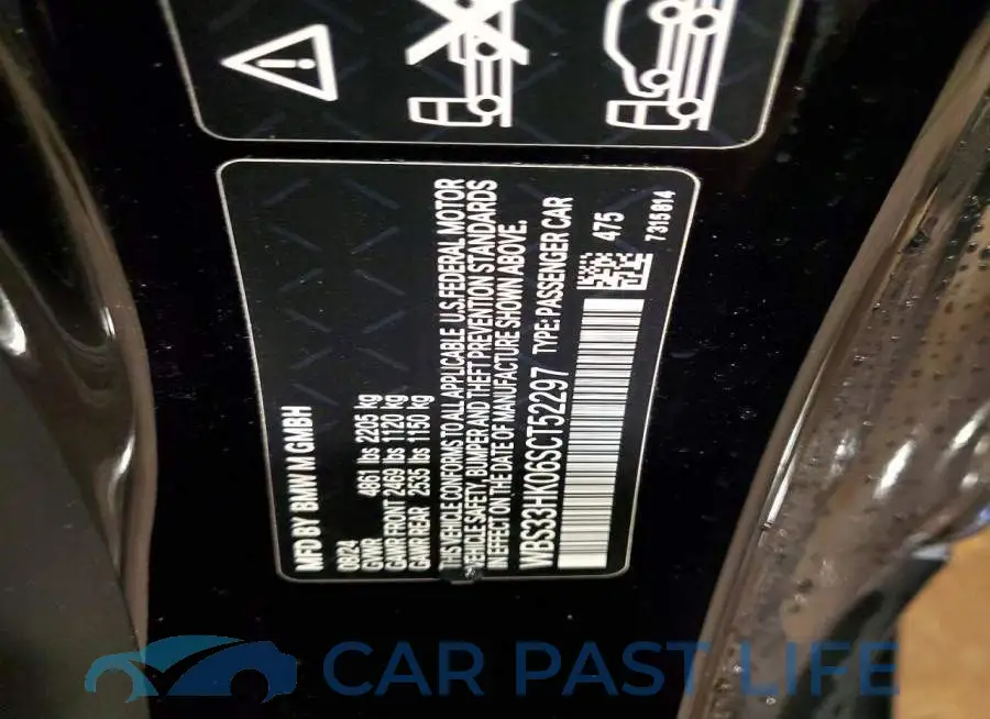 WBS33HK06SCT52297# 12