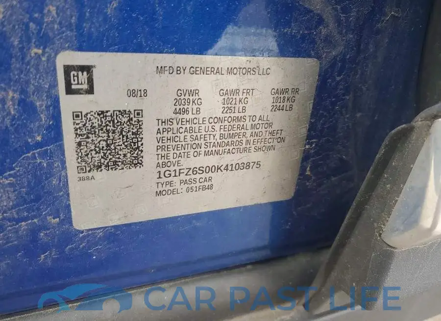 1G1FZ6S00K4103875# 12