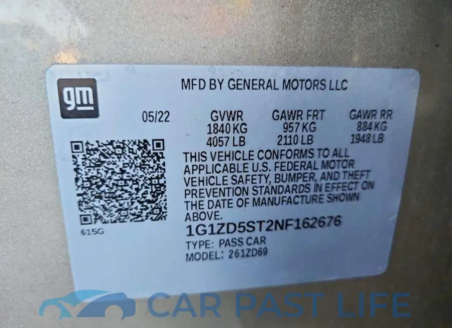 1G1ZD5ST2NF162676# 12