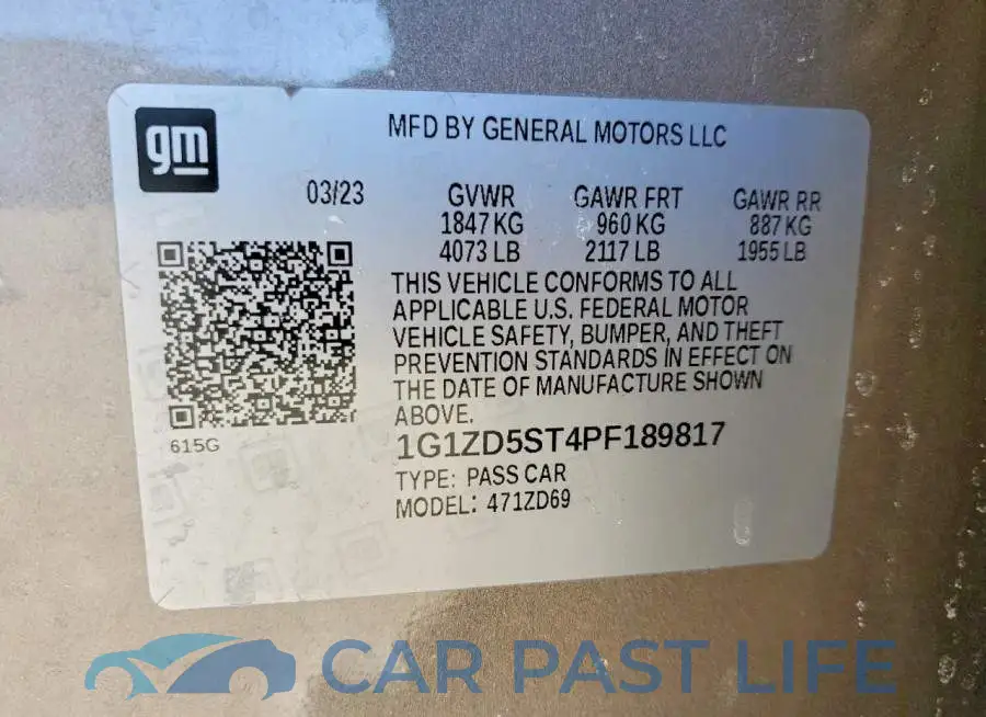 1G1ZD5ST4PF189817# 12