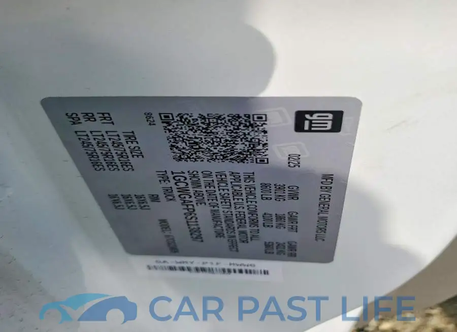 1GCWGAFP6S1138297# 13