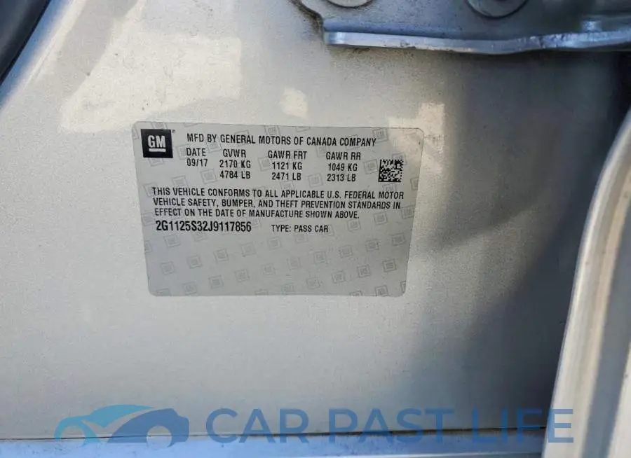2G1125S32J9117856# 12