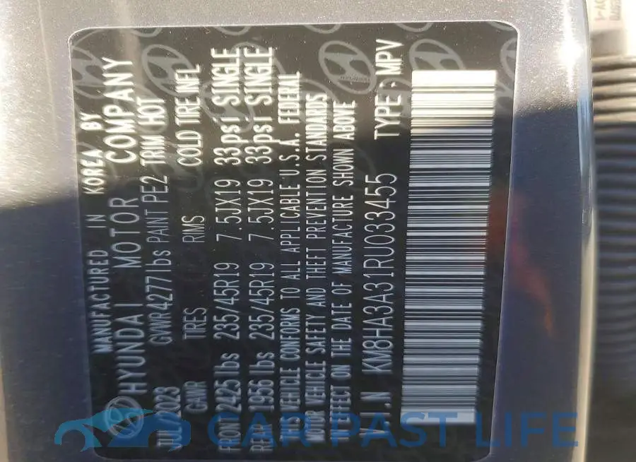 KM8HA3A31RU033455# 14