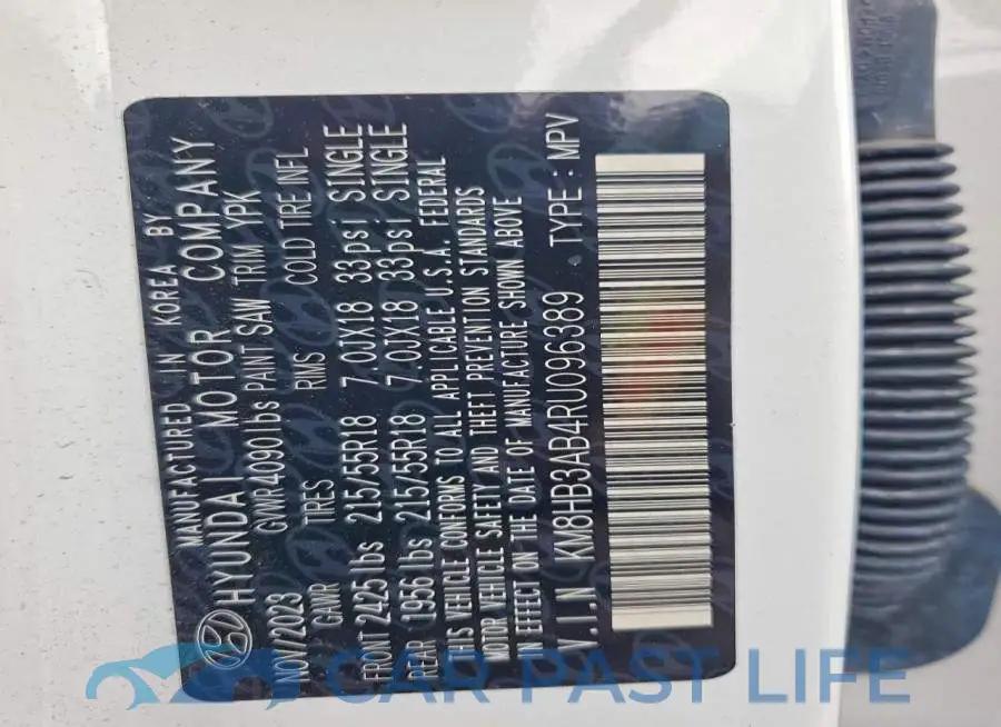 KM8HB3AB4RU096389# 14