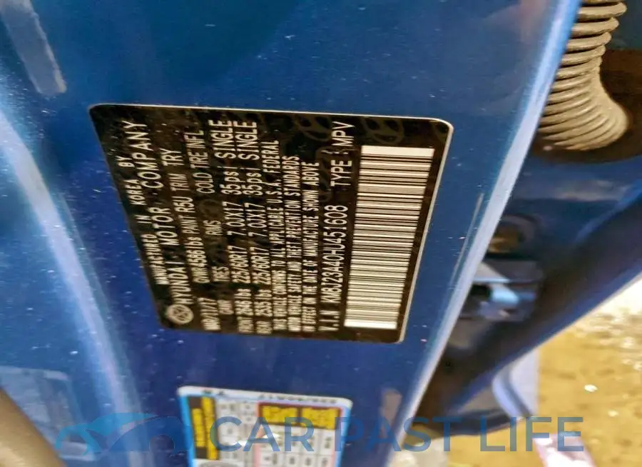 KM8J23A40HU451608# 13