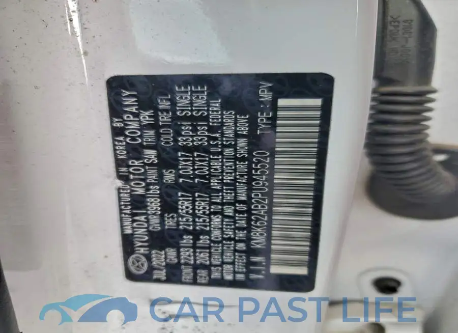 KM8K62AB2PU945520# 12