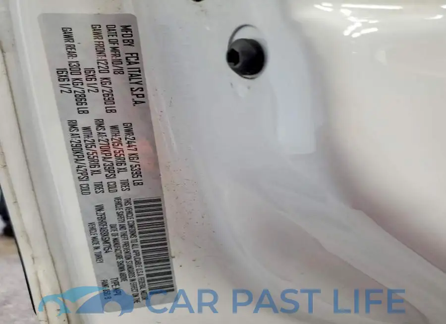 ZFBHRFAB8K6M17154# 13