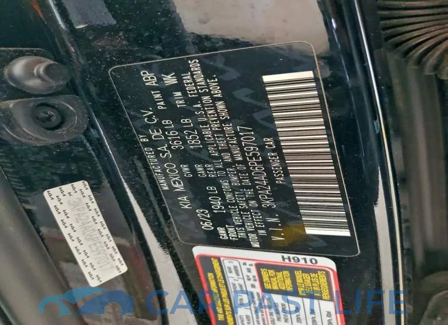 3KPA24AD6PE597017# 12