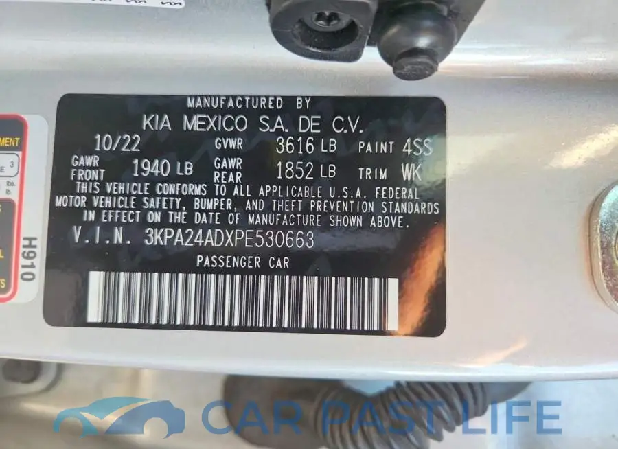3KPA24ADXPE530663# 12