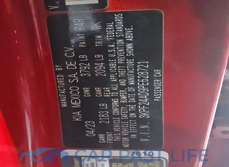 3KPF24AD9PE628721# 12