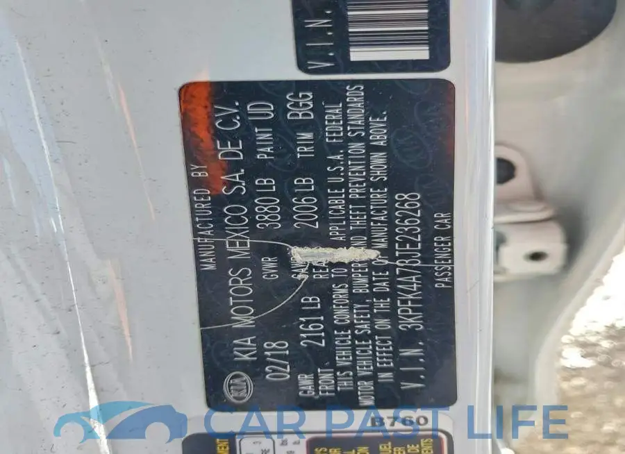 3KPFK4A73JE236268# 12