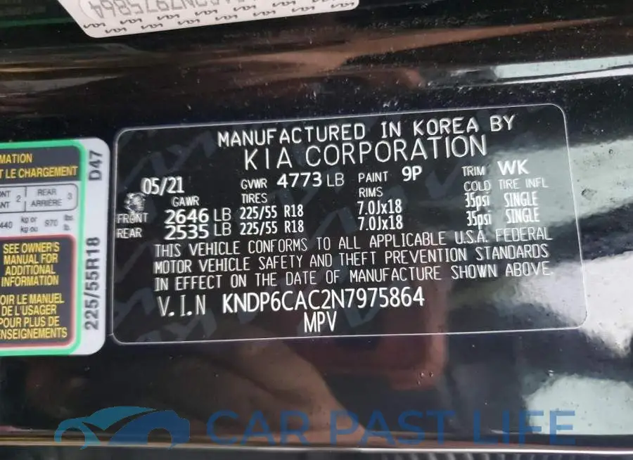 KNDP6CAC2N7975864# 14