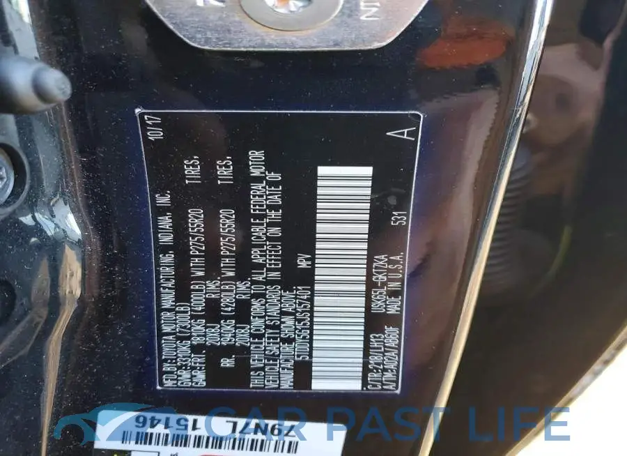 5TDDY5G15JS157401# 13