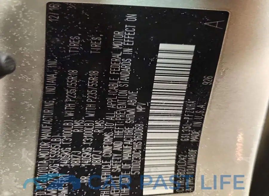 5TDDZ3DC1HS160068# 14